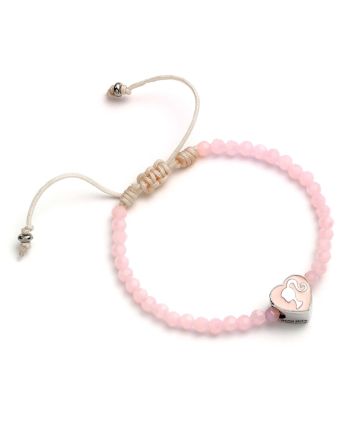 BARBIE - Bracelet de Perles Rose - Coeur - vue principale