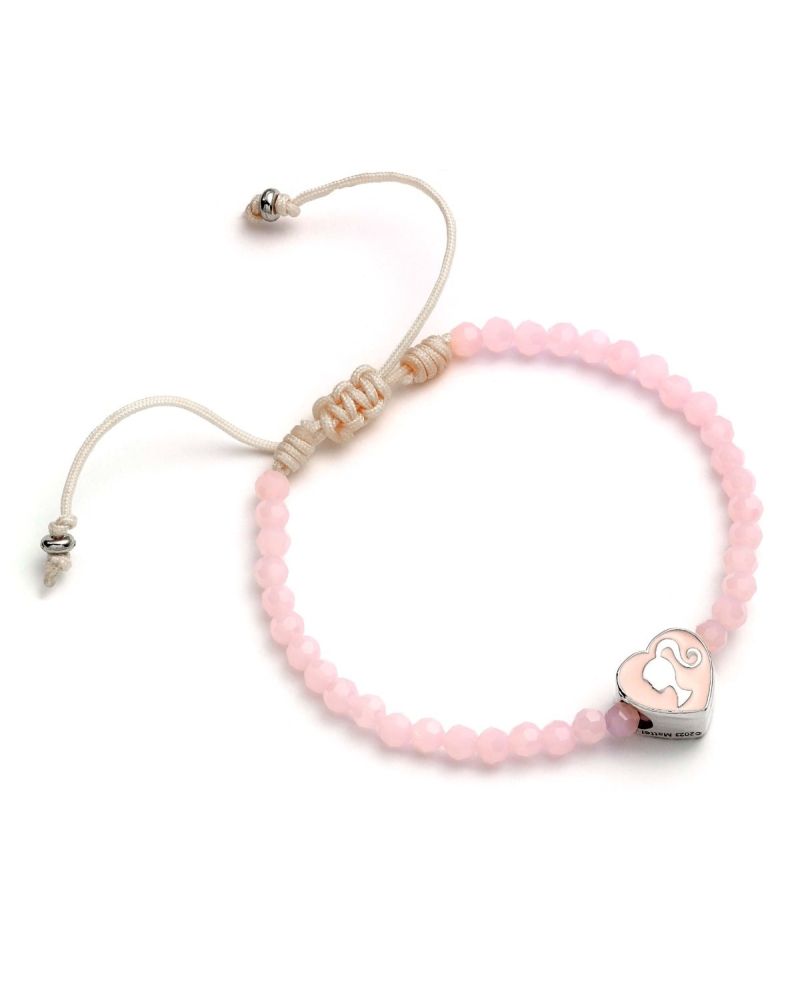 BARBIE - Bracelet de Perles Rose - Coeur - vue principale