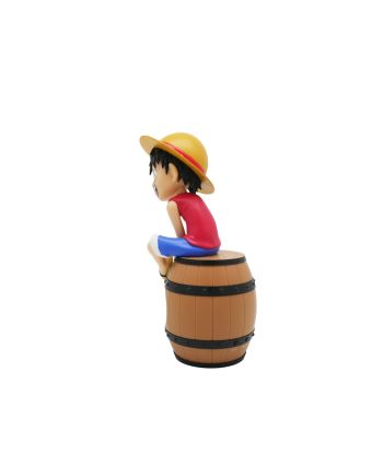 ONE PIECE - Luffy sur Tonneau - Réveil Lumineux LED - 27 cm - vue de detail