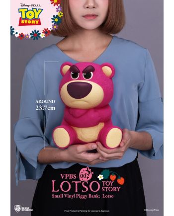 TOY STORY - Lotso - Tirelire 24cm - vue de detail