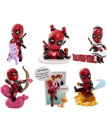DEADPOOL - Classic Series - Assortiment 6 Figurines 8cm - vue de face