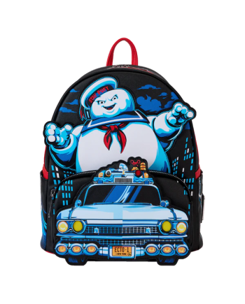 GHOSTBUSTERS - Stay Puff Chasing - Mini Sac à Dos LoungeFly - vue principale