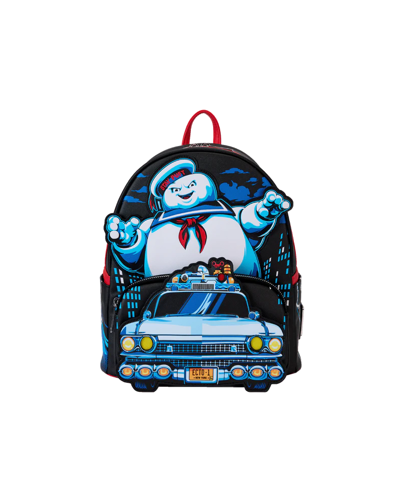 GHOSTBUSTERS - Stay Puff Chasing - Mini Sac à Dos LoungeFly - vue principale