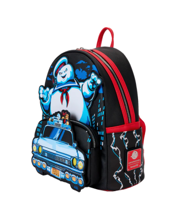 GHOSTBUSTERS - Stay Puff Chasing - Mini Sac à Dos LoungeFly - vue de profil