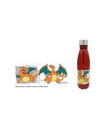 POKEMON - Dracaufeu - Bouteille en Acier Inoxydable 780ml - vue principale