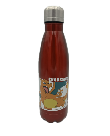 POKEMON - Dracaufeu - Bouteille en Acier Inoxydable 780ml - vue de face