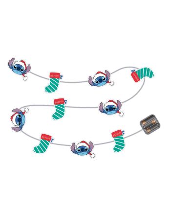 STITCH - Guirlande Lumineuse Noël - 10 LED - 1,65m - vue de face