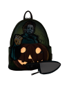 COMPASS INTERNATIONAL - Halloween - Mini Sac à Dos LoungeFly - vue de profil