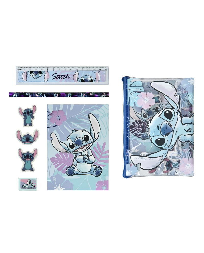 STITCH - Watercolor - Set de Papeterie - 7pc. - vue principale