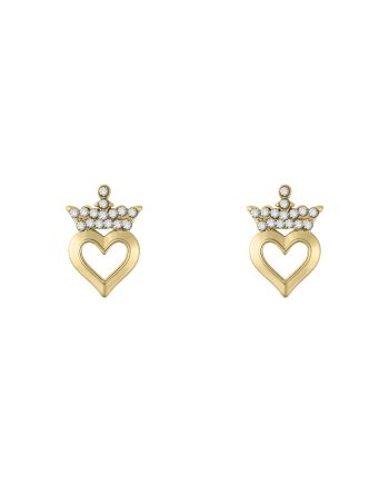 PRINCESSES - Gift Box - Boucles d'Oreilles + Plateau à Bijoux - vue de profil