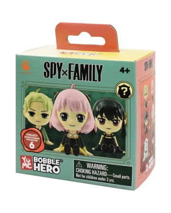 SPY X FAMILY - Bobble Hero - Assortiment 12 Figurines 6cm - Blind Box - vue de dos