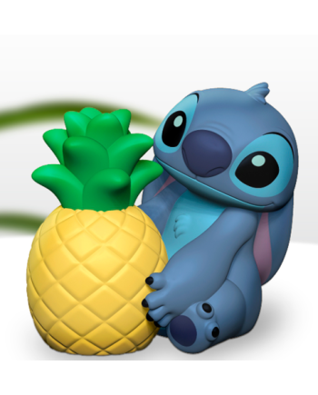 STITCH - Stitch et Ananas - Set Salière et Poivrière - vue principale