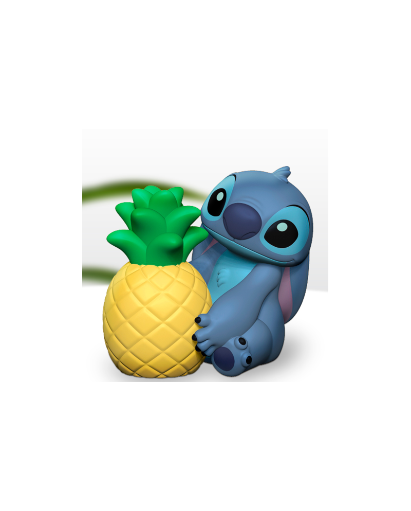 STITCH - Stitch et Ananas - Set Salière et Poivrière - vue principale