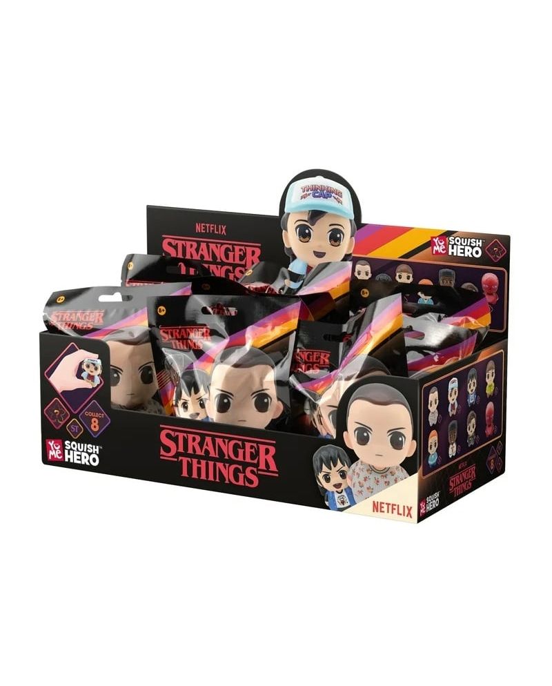 STRANGER THINGS - Squish Hero - Assortiment 12 Figurines 7.6cm - vue principale