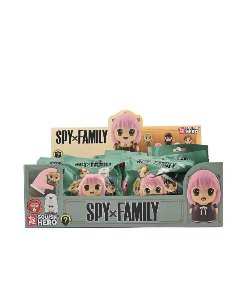 SPY X FAMILY - Squish Hero - Assortiment 12 Figurines 7.6cm - vue principale