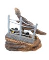 JURASSIC PARK - Calendrier Perpétuel 3D en Résine - vue de face