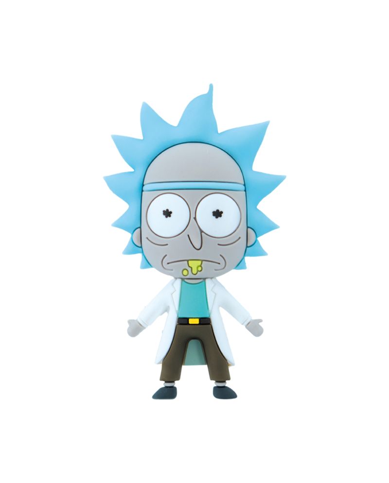 RICK & MORTY - Rick - Aimant à collectionner en mousse 3D - vue principale