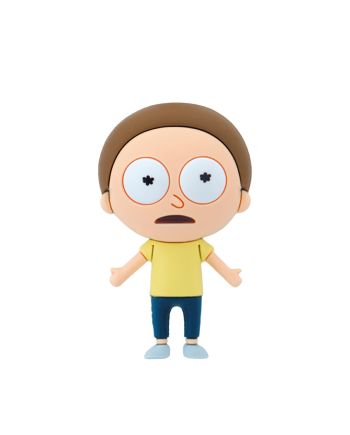 RICK & MORTY - Morty - Aimant à collectionner en mousse 3D - vue principale