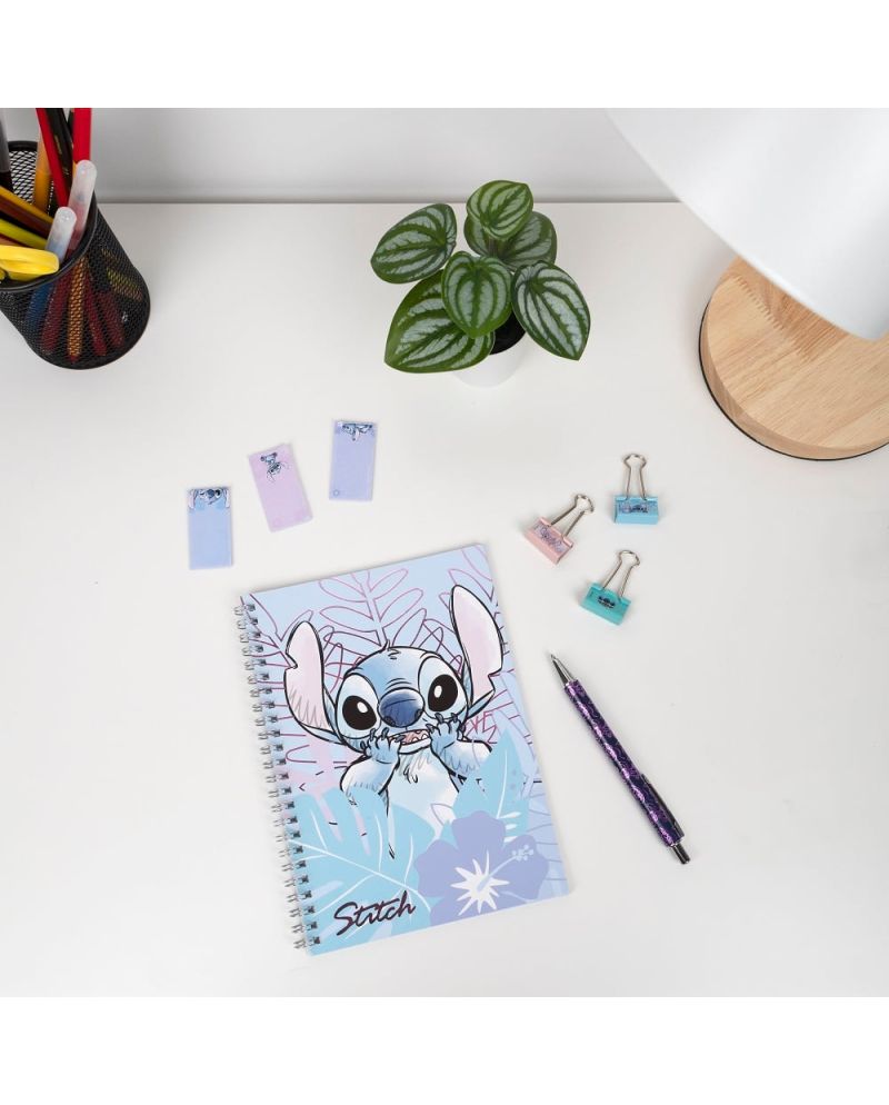 STITCH - Watercolor - Gift Box de Papeterie - 8pc. - vue principale