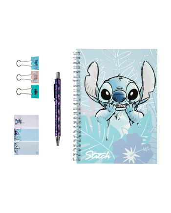 STITCH - Watercolor - Gift Box de Papeterie - 8pc. - vue de profil
