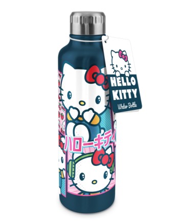 HELLO KITTY - Bouteille d'eau en Métal 500ml - vue de face