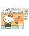 HELLO KITTY - Cahier de Dessin 40p. + Stickers - vue principale