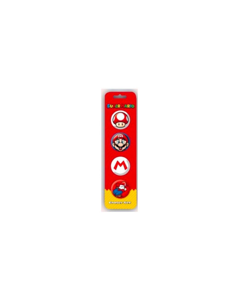NINTENDO - Super Mario - Eraser Set - vue principale