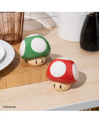 SUPER MARIO - Champignons - Set Salière et Poivrière - vue principale