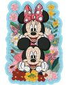DISNEY - Mickey & Minnie - Puzzle forme en bois 300P - vue de face