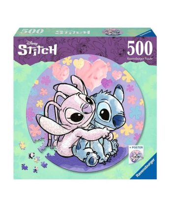 DISNEY - Puzzle Rond 500p - Stitch - vue principale
