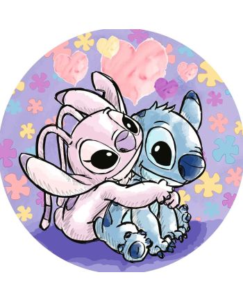 DISNEY - Puzzle Rond 500p - Stitch - vue de face