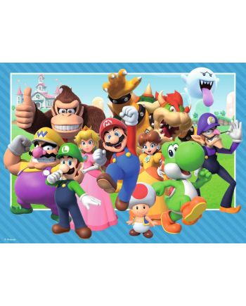 SUPER MARIO - Let's-a-go - Puzzle 100P XXL - vue de face