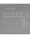 GUNDAM - Action Base 8 (Clear Color) - Model Kit - vue de face