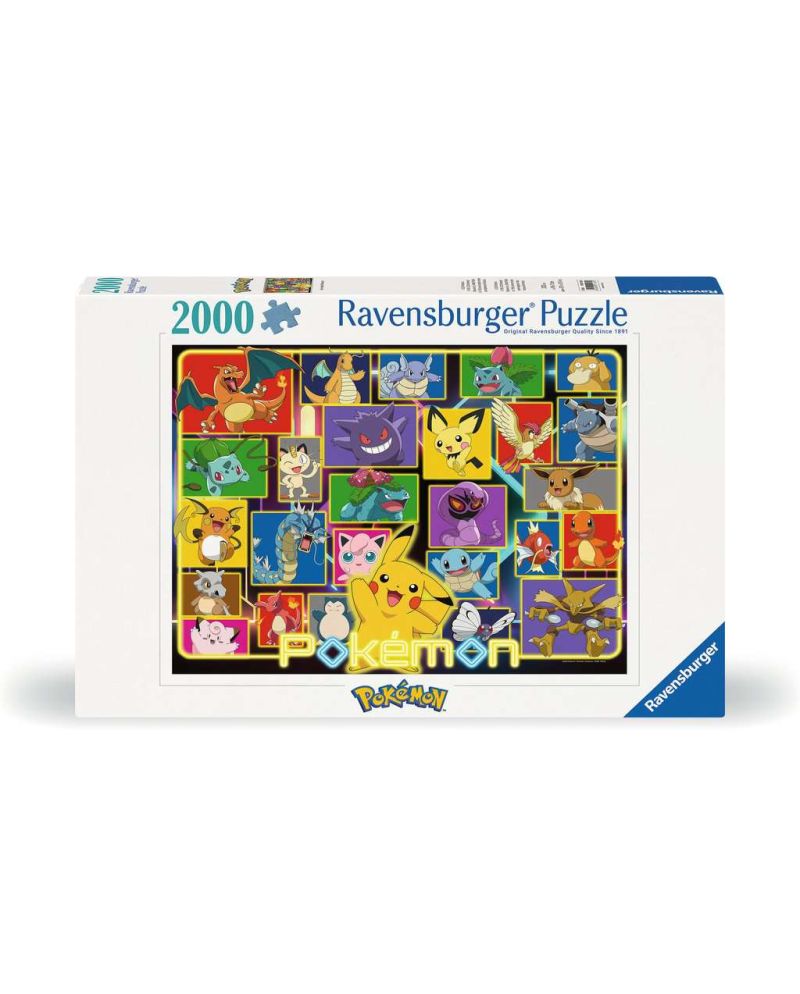 POKEMON - Puzzle 2000P - Pokemon Lumineux - vue principale