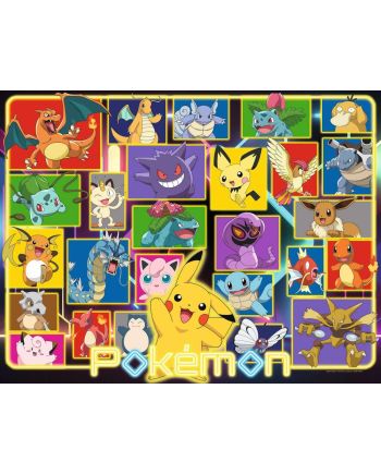 POKEMON - Puzzle 2000P - Pokemon Lumineux - vue de face