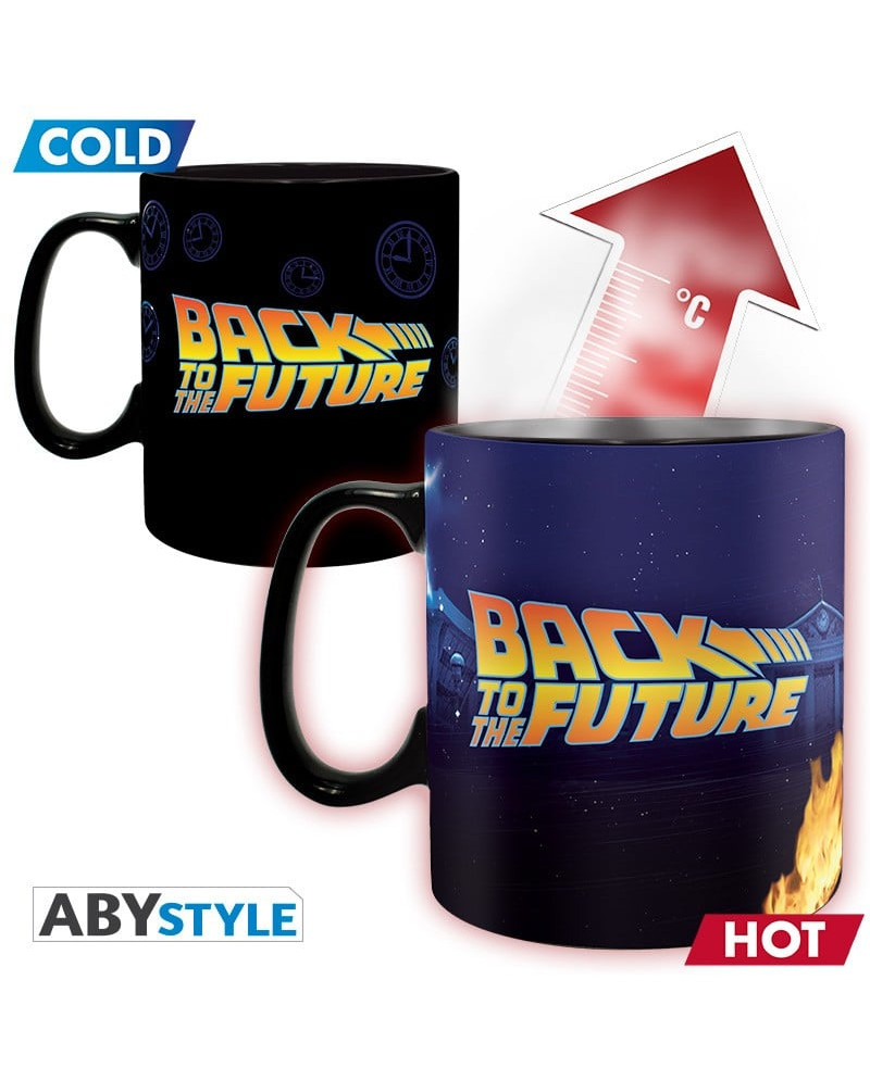 BACK TO THE FUTURE - Time Machine - Mug Heat Change 460ml