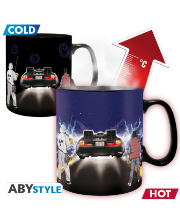 BACK TO THE FUTURE - Time Machine - Mug Heat Change 460ml