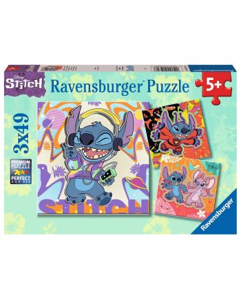 LILO & STITCH - Jouer toute la journée - 3 Puzzle 49P - vue principale