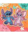 LILO & STITCH - Jouer toute la journée - 3 Puzzle 49P - vue de dos