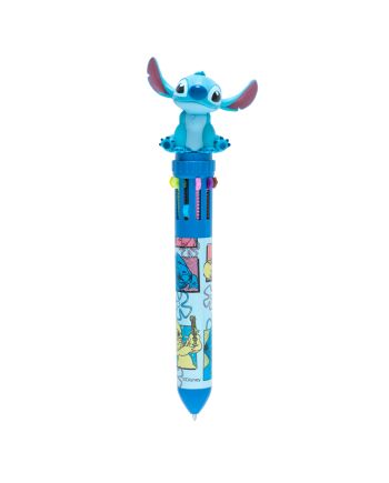 STITCH - Stylo-Bille 10 couleurs 3D Topper - vue principale