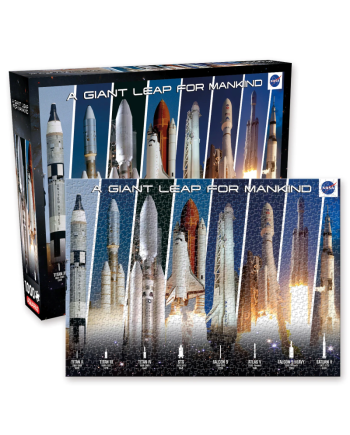 NASA - Rocket Grid - Puzzle 1000P - vue principale