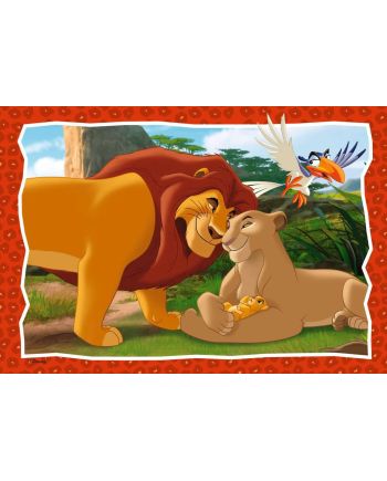 LE ROI LION - L'histoire de la vie - 2 Puzzle 24P - vue de face