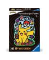 POKEMON - Pikachu - Puzzle forme en bois 300P - vue principale