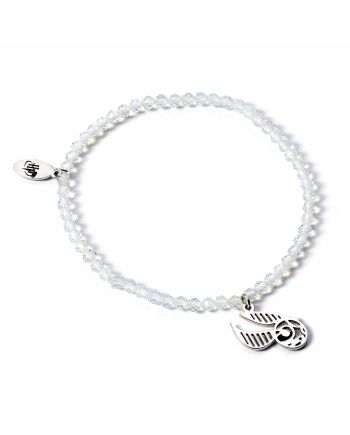 HARRY POTTER - Vif d'Or - Charme en Argent & Bracelet Perles - vue principale