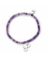 HARRY POTTER - Eclair & Lunettes - Charme en Argent & Bracelet Perles - vue principale