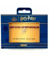 HARRY POTTER - Eclair & Lunettes - Charme en Argent & Bracelet Perles - vue de face