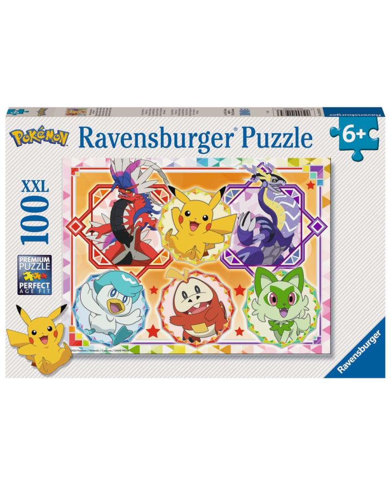 POKEMON - Ecarlate et Violet - Puzzle 100P XXL - vue principale