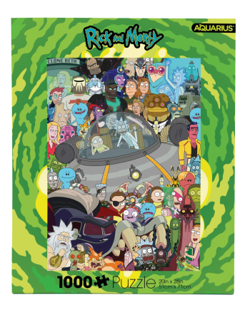 RICK & MORTY - Cast - Puzzle 1000P - vue principale