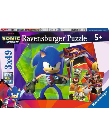 SONIC PRIME - Les aventures de Sonic - 3 Puzzle 49P - vue principale