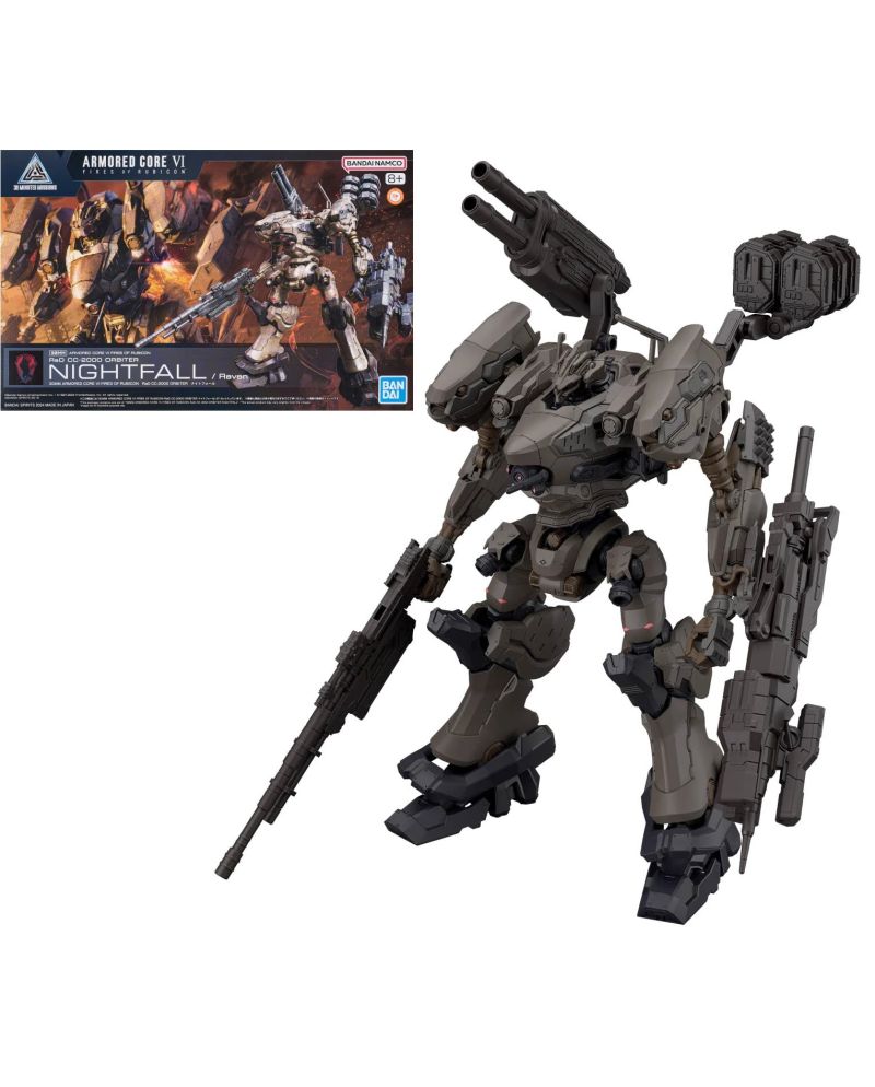 ARMORED CORE VI - RaD CC-2000 Orbiter Nightfall - Model Kit - vue principale
